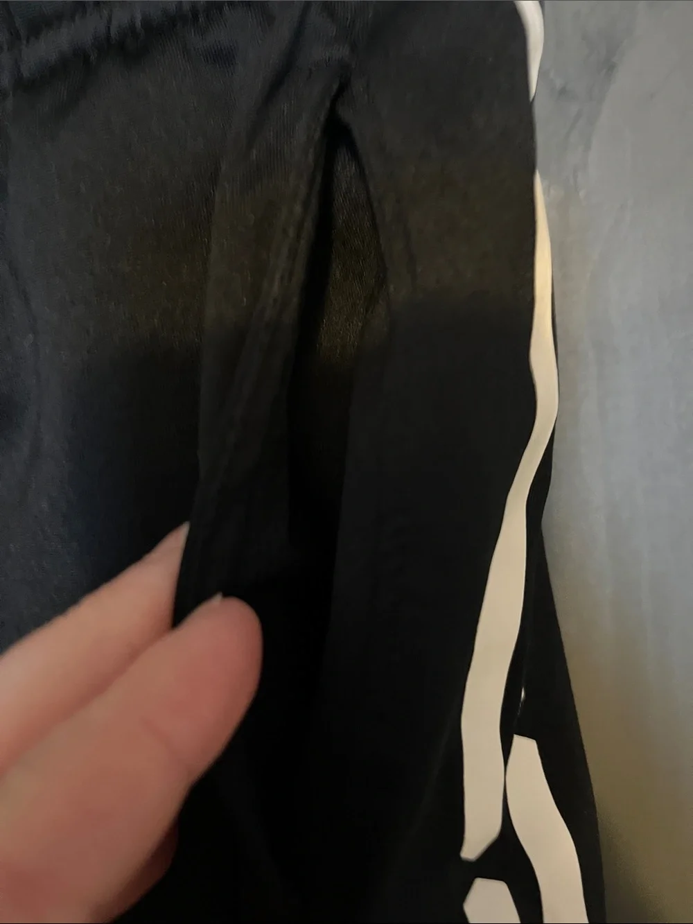 all in motion Black and White Girls Athletic Shorts